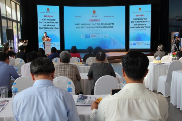 Hội thảo Xuất khẩu vào các thị trường FTA: Giải bài toán phát triển bền vững