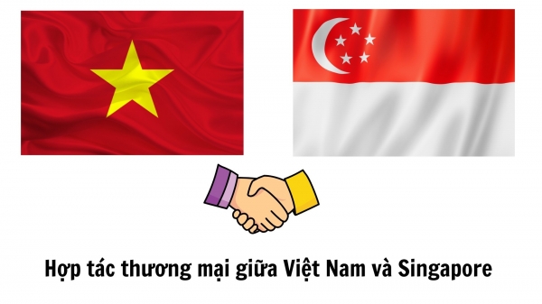 Infographic | Hợp tác thương mại giữa Việt Nam và Singapore